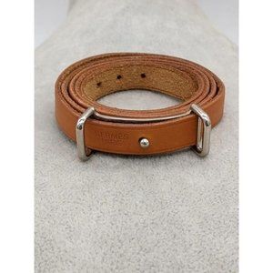 Authentic Hermes Paris Leather Wrap Bracelet Multi Tours
